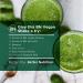Organic Spirulina Powder 225g - USDA Certified, 64 Servings, 70% Protein, Vegan Superfood - Buy Online on GoSupps.com
