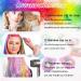 Haircroids for Girls - 8 Washable Hair Chalks | Non-Sticky Temporary Color for Kids | Perfect for Christmas & Birthday Parties - Buy Online on GoSupps.com