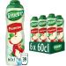 Teisseire Apple Syrup for Refreshing Drink Cocktails Recyclable Bottle 6x60cl