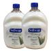 Softsoap Hand Soap Soothing Aloe Vera Moisturizing Hand Soap Refill 64 Fl Oz (Pack of 2) Aloe Vera 64 Fl Oz (Pack of 2)