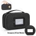 Curmio Double Layer Insulin Travel Bag - Cooling Bag for Diabetics | Isolated Insulin & Accessories Carrier (Black) - Buy Online on GoSupps.com