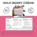 BNRG Power Crunch Protein Energy Bar - Wild Berry Creme (12 Bars, 1.4 oz Each) | High Protein Snack - Buy Online on GoSupps.com