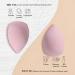 BS-MALL Pink Makeup Sponge & Triangle Puff Set - 10 Soft Pearl Cotton Sponges for Flawless Foundation & Concealer Application - Perfect for Detailed Makeup - Buy Online on GoSupps.com
