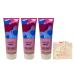 Bath & Body Works Carried Away 3 Pack Ultimate Hydration Body Cream Bundle with a Himalayan Salts Springs Bar Soap - Full Size