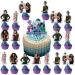 25pcs Zombie cake decoration 24pcs cupcake toppers 1pcs big cake topper