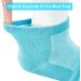 Moisturizing Toeless Silicone Socks for Women - 6pcs | Dry Cracked Heel Treatment - Buy Online on GoSupps.com