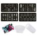 Vaga 4 Metal Plate Stamping Stencils - 86 Nail Design Templates with Lacquer & Scraper - Ultimate Nail Art & Manicure Set for International Shipping - Buy Online on GoSupps.com