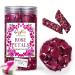 Dried Rose Peatls Whole Dry Roses Flower Buds Edible Natural Pure Organic Roses Herb for Drinking DIY Gift 0.9 oz