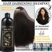 Black Hair Dye Shampoo 3 in 1 for Gray Hair Coverage Long Lasting lnstant Hair Shampoo for Women and Men(100 ml) - Buy Online on GoSupps.com