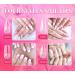 Gel Extension Nail Kit - 960 PCS Full Cover Gel Nail Tips with Glue, Professional Acrylic Nails Tips Set - Coffin/Stiletto/Square/Almond Shapes, UV Light Included - Buy Online on GoSupps.com