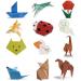 Origami Paper Double Sided Color - 200 Sheets - 20 Colors - 6 Inch Square - Ideal for Beginners - Buy Online on GoSupps.com