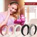 Syhood 5 Pieces Valentine's Day Rhinestone Padded Headband - Mixed Color | Wedding Hair Accessory with Crystal Beads and Glitter | Baroque Rhinestone Embellished Headpiece - Buy Online on GoSupps.com