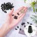 Inovat 20 Pcs Black Plastic Cord Lock Stopper Detachable Cap for Lanyard Backpack Clothing - Buy Online on GoSupps.com