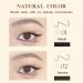 2PCS Dual Tip Lower Eyelash Pencil Dual Tip Eyelash Pencil 24 Hours Long Lasting Waterproof Eyeliner Quick Dry Long Lasting Eyeliner for Lower Lashes(Black+Brown) - Buy Online on GoSupps.com