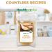 Healthworks Maca Powder Raw - 32oz | Certified Organic Flour for Keto, Vegan, Non-GMO | Premium Peruvian Origin for Breakfast, Smoothies, Baking & Coffee - Buy Online on GoSupps.com