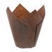 Royal Brown Tulip Style Baking Cups, Large, Sleeve of 200