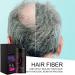 Hair Thickening Fibers 0.4 Oz Hair Building Fiber Thickening Hair Fiber Powder for Women and Men Natural Black - Buy Online on GoSupps.com