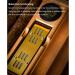Cigar Humidor Leather Cedar Wood Cigar Cabinet with Digital Hygrometer Humidifier Cigar Accessories to Accommodate 50 Cigars Brown - Buy Online on GoSupps.com
