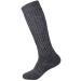 Therapeutic Alpaca Socks - Over The Calf - Diabetic Neuropathy Large Calf Socks by Alpacas of Montana (X-Large Gray) X-Large Gray