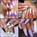 KOXXIAMOQ Soft Gel Full Cover Nail Tips for Nail Extensions 240 Pcs Clear Coffin Ballerina Fake Nails No C Curve Nail Tips Frosted Long Acrylic False Nails Traceless (natural) - Buy Online on GoSupps.com