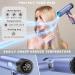 Premium Hair Dryer with Diffuser - 130 000RPM High Speed Foldable & Portable for Travel Negative Ion Technology - Compact Design for Men & Women (Grey - Buy Online on GoSupps.com