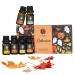 Florona Halloween Fragrance Oil Gift Set - 6 Scents for Aromatherapy - 1 fl oz each - Autumn Wreath, Pumpkin Pie, Candy Corn, Marshmallow, Night Air, Caramel Corn - Buy Online on GoSupps.com