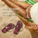 Mnsruu Golden Christmas Ball Flip Flops - XL Comfort for Home Hotel Spa & Travel | Perfect for Men & Women - Buy Online on GoSupps.com