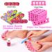 Tacobear Spa Party Supplies for Girls - 12 Tote Bags, 24 Emery Boards, Hair Clip Braids, Toe Separators, Spa Masks, Unicorn Nail Decals - Buy Online on GoSupps.com