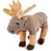 Zappi Co Plush Moose Toy - Safari Animals Collection (26cm) - Buy Online on GoSupps.com