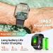 2023 Newest 1.85 Inch Smart Watch | Answer Calls | Fitness Tracker with Heart Rate Monitor, Sleep Tracker, Pedometer, and Multiple Sports Modes | Waterproof Men's and Women's Watch for Android iPhone - Buy Online on GoSupps.com