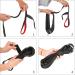 Lampop Dog Training Lead Leash Heavy Duty Strong Nylon Long Line Lead with Soft Padded Handle for Large Medium and Small Dogs Training Running Tracking Camping or Backyard (L15m/50ft Black) L: 15M/50FT Black - Buy Online on GoSupps.com