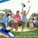 Kids Toss and Catch Game Set - 20 Paddles, 10 Balls - Outdoor Beach Ball Sports Games - Nylon Catch Toys for Kids and Adults - Playground Fun - Blue Yellow (10 Sets) - Buy Online on GoSupps.com
