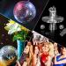 LONGKING 1888 Pieces Self-Adhesive Mirror Tiles - Square Mirror Stickers Mosaic Tiles for DIY Craft Decoration - Disco Ball Tiles in Silver | 1888 Pcs - Buy Online on GoSupps.com