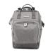 Multi-Function Design Nappy Bag for Baby Care or Travel - Carry or Wear as Backpack - Large Capacity in Trendy, Stylish Design, Light Grey