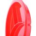 Ability Superstore Red Divided Plate - Easy-to-use and Durable Meal Plate - Buy Online on GoSupps.com