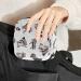 Raccoon Pattern Menstrual Cup & Sanitary Napkin Storage Bag - Portable Period Kit Pouch | Color 5 - Buy Online on GoSupps.com