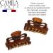 Camila Paris CP2628/2 French Hair Clips Set - Small 1 inch Claw Clips for Women - Made in France with Cellulose Tortoise - Stylish and Durable Accessories - Buy Online on GoSupps.com