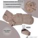 Buy CANICOAT Dog Bathrobe Lavari | 100% Cotton Oeko-TEX Certified | Size 2 Beige - International Shipping Available - Buy Online on GoSupps.com