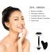 Natural Obsidian Roller and Gua Sha Set | Dual Sided Face Massager for Blood Flow and Stress Relief | Anti-aging | Travel Pouch and Gift Box Included - Buy Online on GoSupps.com
