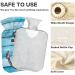 NAANLE Watercolor Heat Bottle - 2L Wooden Hot Water Bottle with Anchor for Pain Relief & Therapy | Large Warm-Up Bag for Bed Hands & Feet - Buy Online on GoSupps.com