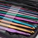 22Pcs Crochet Hooks Set - BetyBedy Aluminum Handle Knitting Needles - Multicolor Crochet Needles 0.6-5mm - Buy Online on GoSupps.com