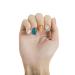 MoYou XL Bridal Stamping Stencil - Elegant Flower Nail Art for Long Nails | Complete Manicure Designs - Buy Online on GoSupps.com
