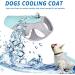 Dog Cooling Vest & Coat - Adjustable Absorbent Jacket for All Breeds | Perfect for Summer & Hot Weather - Size M Blue - Buy Online on GoSupps.com