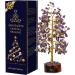 ABHISUBYA Money Tree with Amethyst Crystals - Tree of Life Healing Crystals - Feng Shui and Witchcraft Supplies - Crystal Tree for Good Luck - Spiritual Gifts for Women | Design014 - Buy Online on GoSupps.com