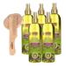 Braid Sheen Spray 13.1 oz - Hair Moisturizer & Conditioning with Coconut & Avocado Oils Lightweight Hold for Braids Twists & Locks Bundle Wooden Comb - Pack of 5 B003VR41JA