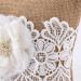 Plcnn 2Pcs Rustic Wedding Flower Basket Burlap Ring Bearer Pillow Flower Girl Set Flower Girl Basket with Pearl Handle Petals Storage Basket for Wedding Ceremony - Buy Online on GoSupps.com