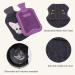 HomeTop Premium 2L Classic Rubber Hot Water Bottle with Cute Bulldog Knit Cover - Gray - Buy Online on GoSupps.com