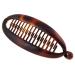 238-003 - Banana clips oval 14 cm large - Hair clips crab clip color tortoise Made in France