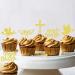 Ercadio 30 Pack Mi Bautizo Cupcake Toppers Gold Glitter Cross Angel Dove Cupcake Toppers Angel Religious God Bless Cupcake Picks for Baptism Theme Baby Shower Kids Birthday Party Supplies Z-b-angel-gold - Buy Online on GoSupps.com