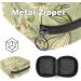 Javenproeqt Portable Women's Binding Bags | Menstrual Cup Pocket & Pads | Ideal for Teenage Girls | Hand-Drawn Multicolored Green Lily - Buy Online on GoSupps.com